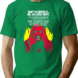 The Face T-Shirt for Men & Women, T-Shirts Graphic Tee - Green