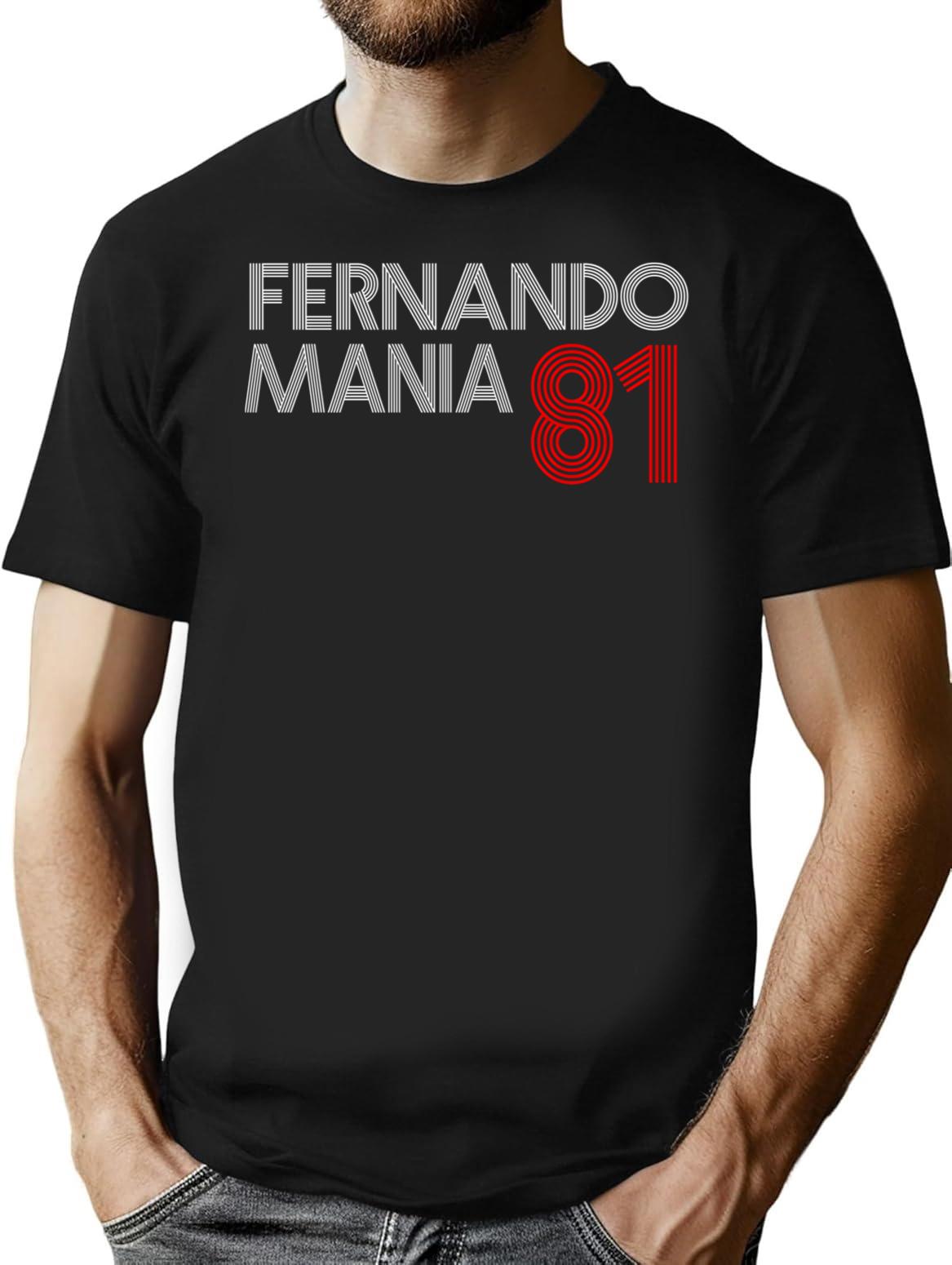The Fernando Mania Los Angeles Baseball Vintage Fernando Valenzuela Shirt T-Shirt for Men & Women, T-Shirts Graphic Tee - Black