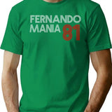 The Fernando Mania Los Angeles Baseball Vintage Fernando Valenzuela Shirt T-Shirt for Men & Women, T-Shirts Graphic Tee - Green