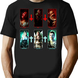 The Gangs All Here (Terrifier 2) T-Shirt for Men & Women, T-Shirts Graphic Tee - Black