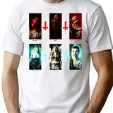 The Gangs All Here (Terrifier 2) T-Shirt for Men & Women, T-Shirts Graphic Tee - White
