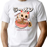 The Great Ramen Off Kanagawa T-Shirt for Men & Women, T-Shirts Graphic Tee - White