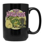 The Herculoids 1967 Black Coffee Mug, Gift Coffee Mug