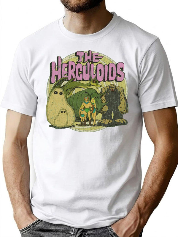 The Herculoids 1967 Premium Heavyweight Cotton T-Shirt - White