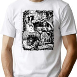 The Hilarious House Of Frightenstein T-Shirt for Men & Women, T-Shirts Graphic Tee - White