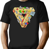 The Impossible Board Game T-Shirt for Men & Women, T-Shirts Graphic Tee - Black