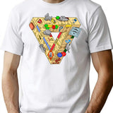 The Impossible Board Game T-Shirt for Men & Women, T-Shirts Graphic Tee - White
