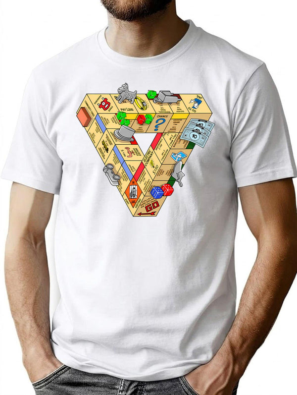 The Impossible Board Game T-Shirt for Men & Women, T-Shirts Graphic Tee - White