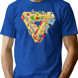 The Impossible Board Game T-Shirt for Men & Women, T-Shirts Graphic Tee - Blue