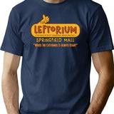 The Leftorium Store Premium Heavyweight Cotton T-Shirt - Navy