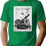 The Lighthouse Vintage Canned Lobster Poster ( Yer Fond Of Me Lobster ) T-Shirt for Men & Women, T-Shirts Graphic Tee - Green