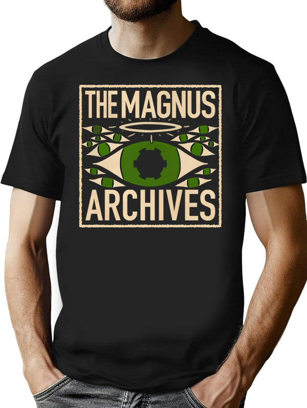 The Magnus Archives Vintage T-Shirt for Men & Women, T-Shirts Graphic Tee - Black