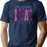 The Meters Struttin T-Shirt for Men & Women, T-Shirts Graphic Tee - Navy