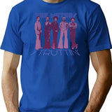 The Meters Struttin T-Shirt for Men & Women, T-Shirts Graphic Tee - Blue