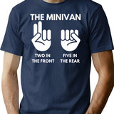 The Minivan T-Shirt for Men & Women, T-Shirts Graphic Tee - Navy