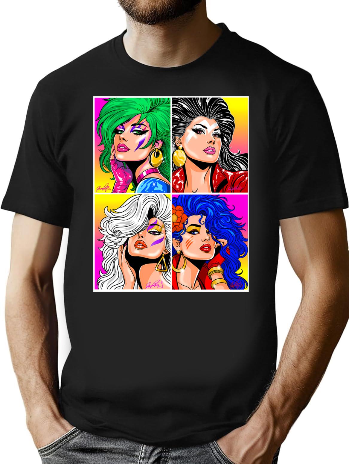 The Misfits T-Shirt for Men & Women, T-Shirts Graphic Tee - Black