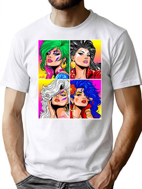 The Misfits T-Shirt for Men & Women, T-Shirts Graphic Tee - White