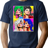 The Misfits T-Shirt for Men & Women, T-Shirts Graphic Tee - Navy