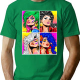 The Misfits T-Shirt for Men & Women, T-Shirts Graphic Tee - Green