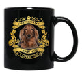 The Moment I Saw You I Loved You Dachshund Dog Lover Gift Black Gift Coffee Mug - Black