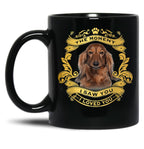 The Moment I Saw You I Loved You Dachshund Dog Lover Gift Black Gift Coffee Mug