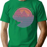 The Mountains Are Calling T-Shirt for Men & Women, T-Shirts Graphic Tee - Green