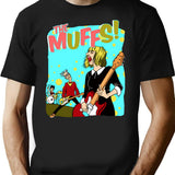 The Muffs Vintage T-Shirt for Men & Women, T-Shirts Graphic Tee - Black