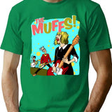 The Muffs Vintage T-Shirt for Men & Women, T-Shirts Graphic Tee - Green