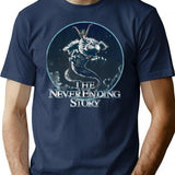 The Neverending Story Classic T-Shirt for Men & Women, T-Shirts Graphic Tee - Navy