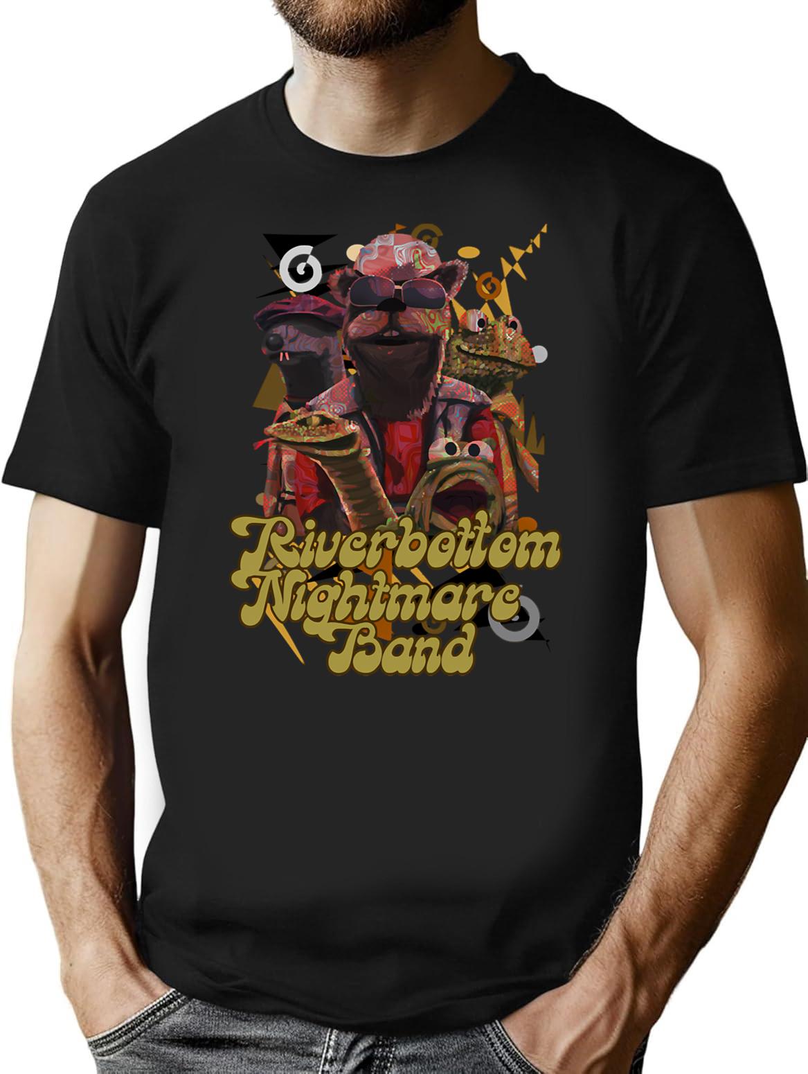 The Nightmare Is Here T-Shirt for Men & Women, T-Shirts Graphic Tee - Black