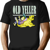 The Old Yeller T-Shirt for Men & Women, T-Shirts Graphic Tee - Black