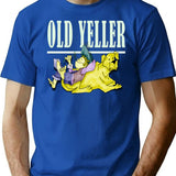 The Old Yeller T-Shirt for Men & Women, T-Shirts Graphic Tee - Blue