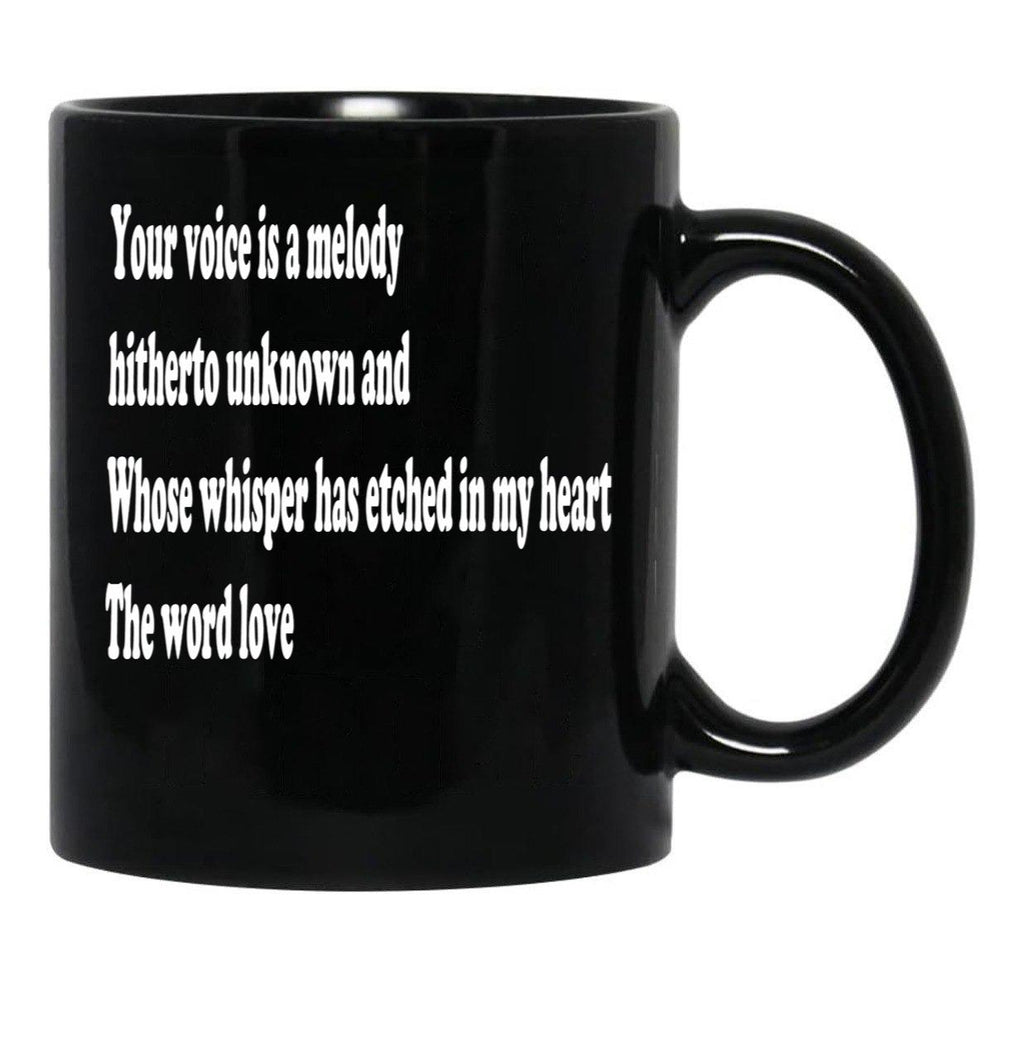 The One - Nostalgic And Romantic Black Gift Coffee Mug - Black