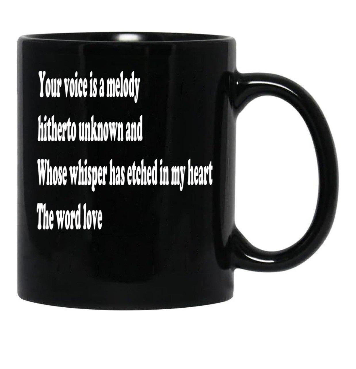 The One - Nostalgic And Romantic Black Gift Coffee Mug - Black