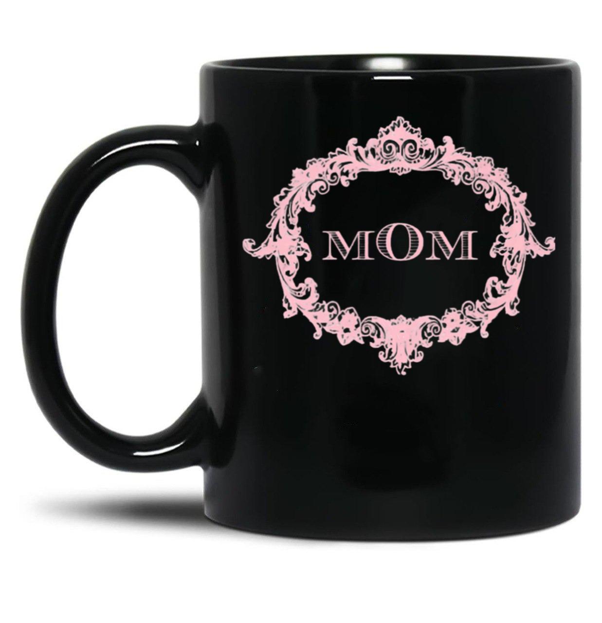 The One The Only Mom Black Gift Coffee Mug
