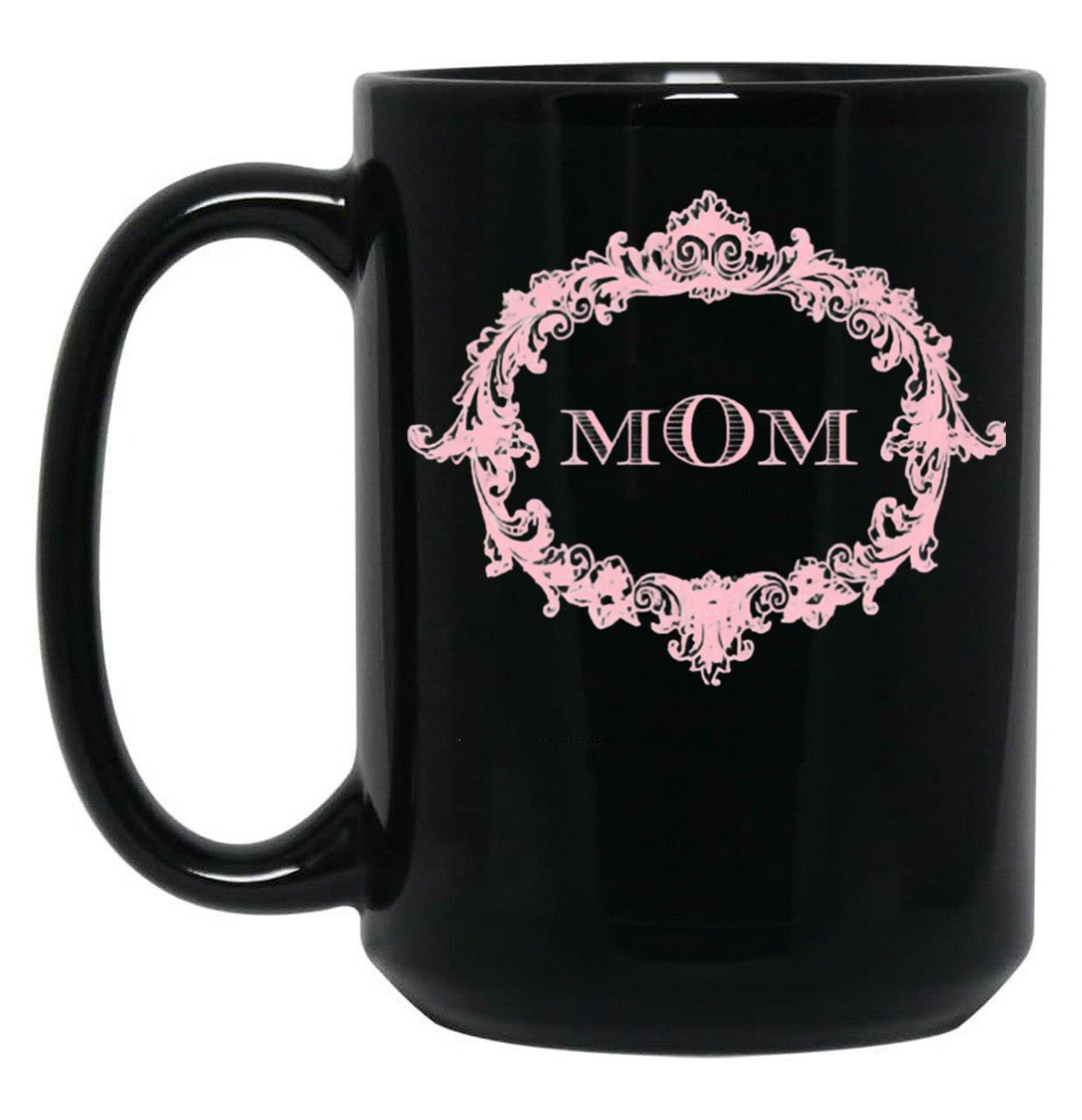 The One The Only Mom Black Gift Coffee Mug