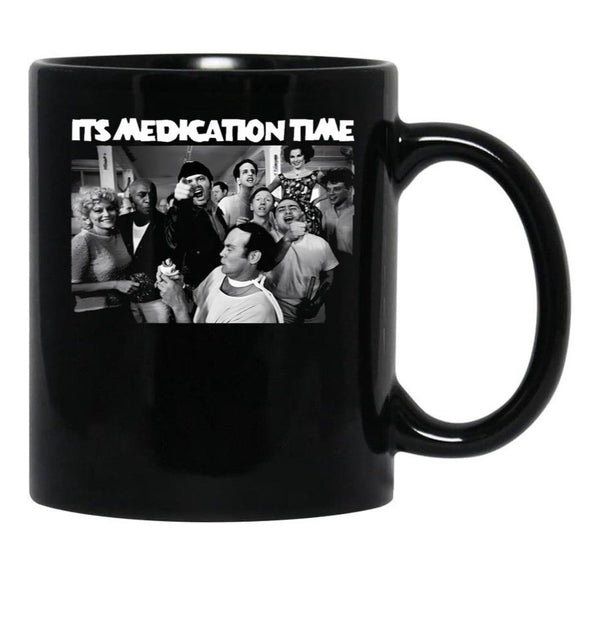 The One Who Flew Over The Cuckoos Nest Coffee Mug Black Coffee Mug, Gift Coffee Mug - Black