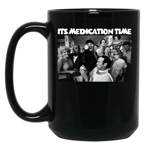 The One Who Flew Over The Cuckoos Nest Coffee Mug Black Coffee Mug, Gift Coffee Mug - Black