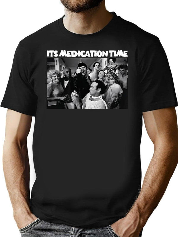 The One Who Flew Over The Cuckoos Nest Premium Heavyweight Cotton T-Shirt - Black