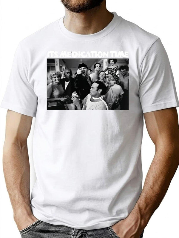 The One Who Flew Over The Cuckoos Nest Premium Heavyweight Cotton T-Shirt - White