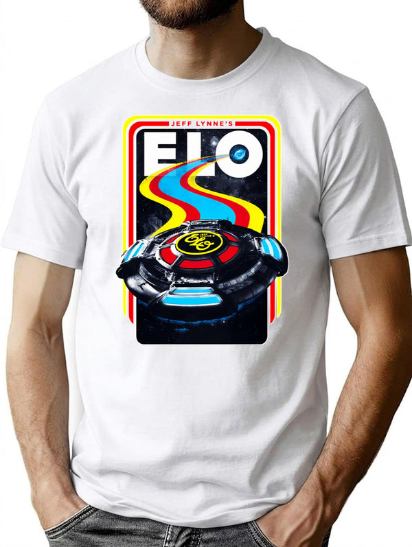 The Orchestra Light-Vintage Classic T-Shirt for Men & Women, T-Shirts Graphic Tee - White