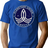 The Orville T-Shirt for Men & Women, T-Shirts Graphic Tee - Blue