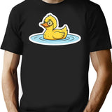 The Philosophical Duck T-Shirt for Men & Women, T-Shirts Graphic Tee - Black