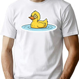 The Philosophical Duck T-Shirt for Men & Women, T-Shirts Graphic Tee - White
