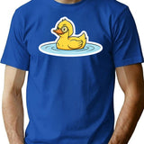The Philosophical Duck T-Shirt for Men & Women, T-Shirts Graphic Tee - Blue