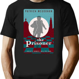 The Prisoner T-Shirt for Men & Women, T-Shirts Graphic Tee - Black