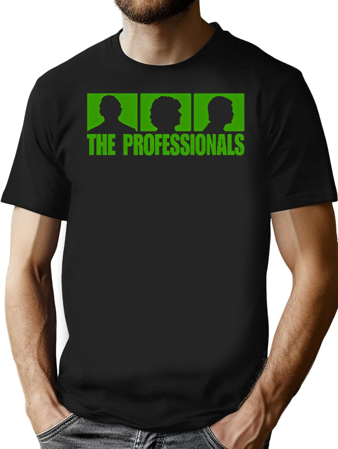 The Professionals T-Shirt for Men & Women, T-Shirts Graphic Tee - Black