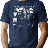 The Sisters Of Mercy Music Gift For Men Women T-Shirt for Men & Women, T-Shirts Graphic Tee - Navy