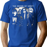 The Sisters Of Mercy Music Gift For Men Women T-Shirt for Men & Women, T-Shirts Graphic Tee - Blue