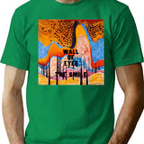 The Smile Wall Of Eyes T-Shirt for Men & Women, T-Shirts Graphic Tee - Green